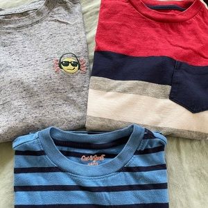 Lot of 3 Cat & Jack boys’ t-shirts
